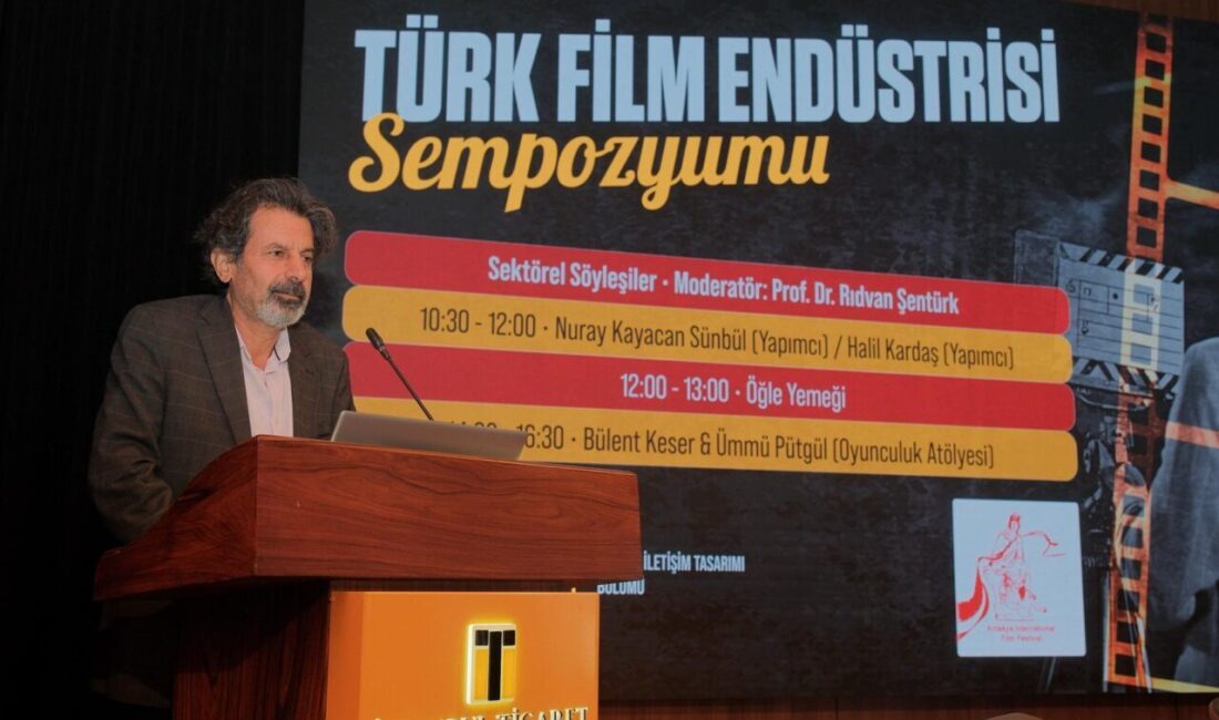 - İki gün süren sempozyumda sinema ve dizi sektöründen yönetmenler,