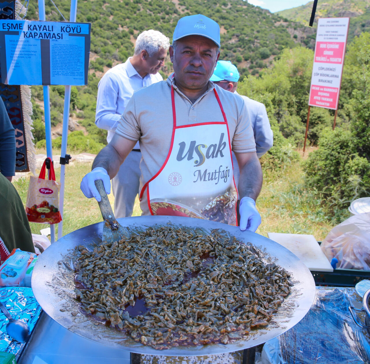 UŞAK (AA) – Uşak'ta, "Türk Mutfağı Haftası" etkinlikleri kapsamında Taşyaran