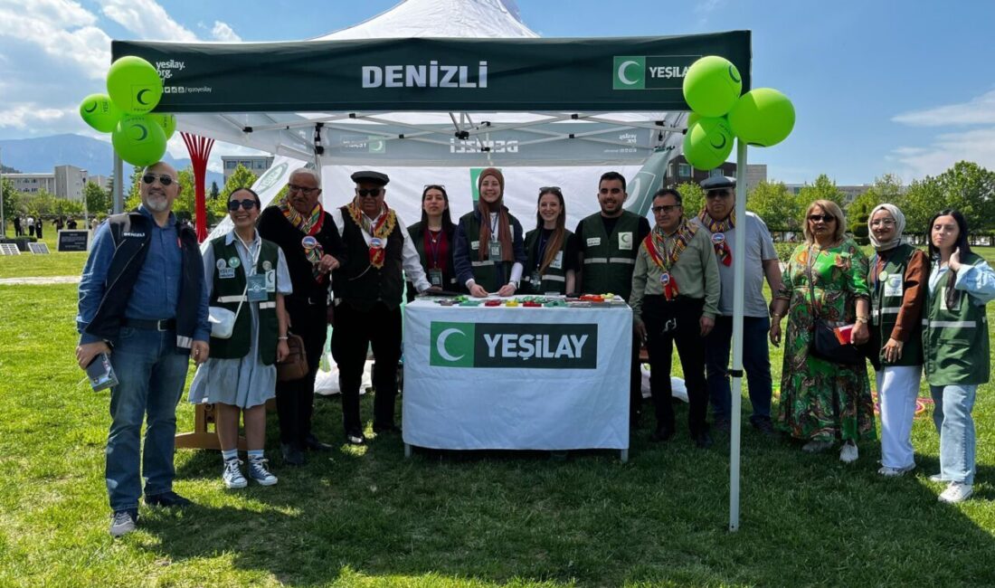 DENİZLİ (AA) – Yeşilay Denizli Şubesi, Pamukkale Üniversitesi (PAÜ) Bahar