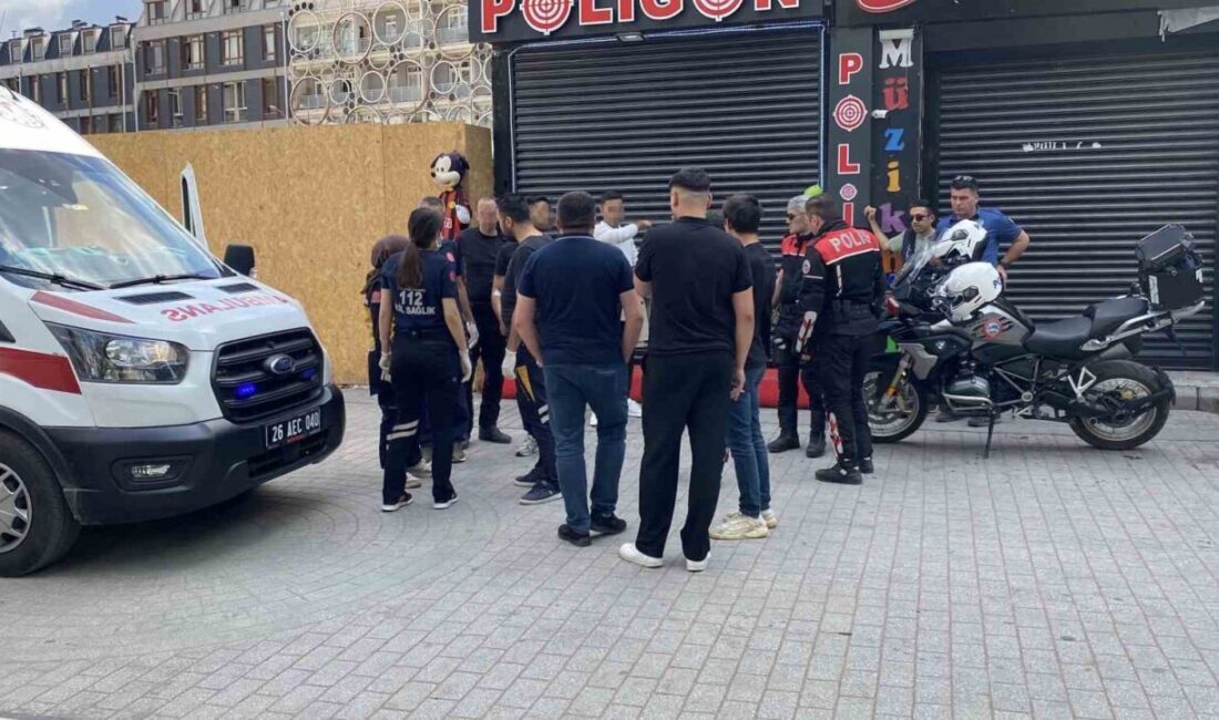 Eskişehir’de havalı silahlarla atış yapılan poligon işletmesinde bir grubun, “Askeriz”