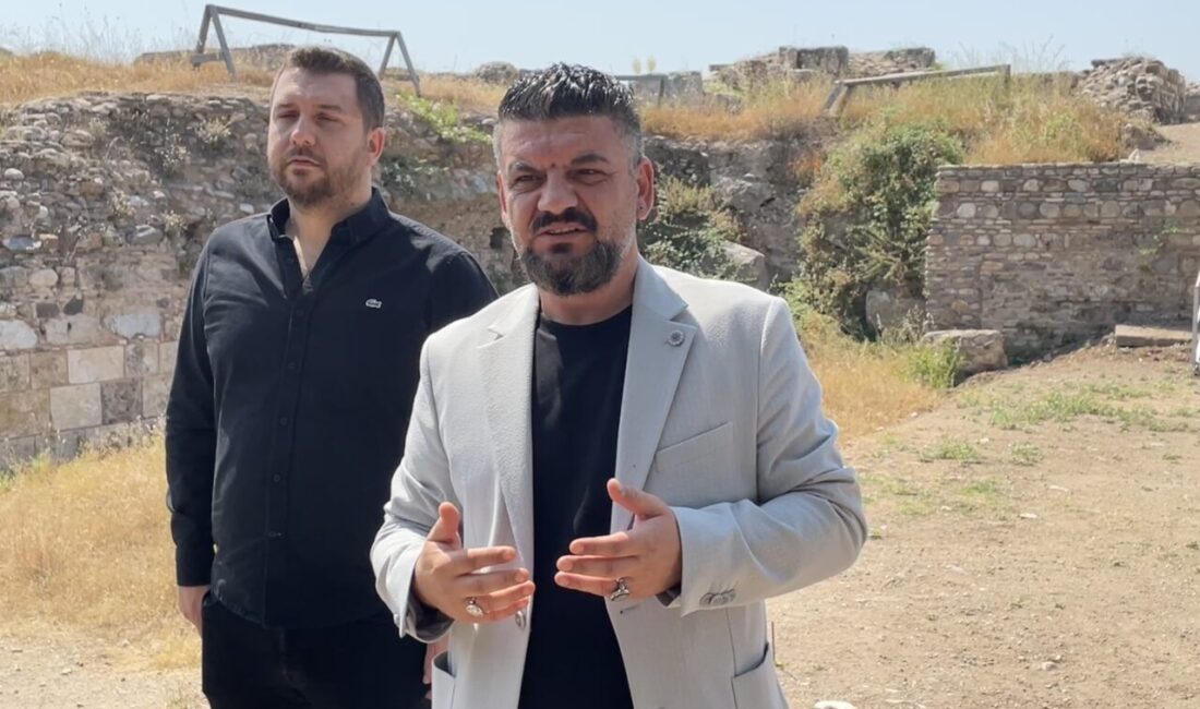 AYDIN (AA) – Aydın'ın Efeler ilçesindeki Tralleis Antik Kenti'nin ağustos