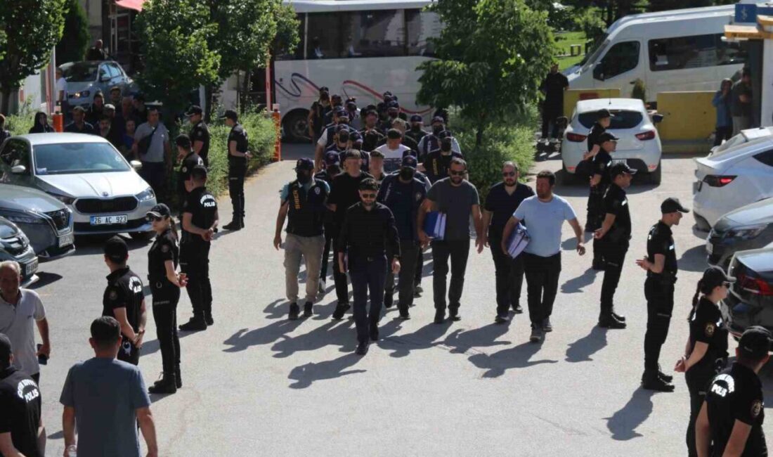 Eskişehir merkezli 2 ilde polis tarafından dolandırıcılık suçuna yönelik düzenlenen