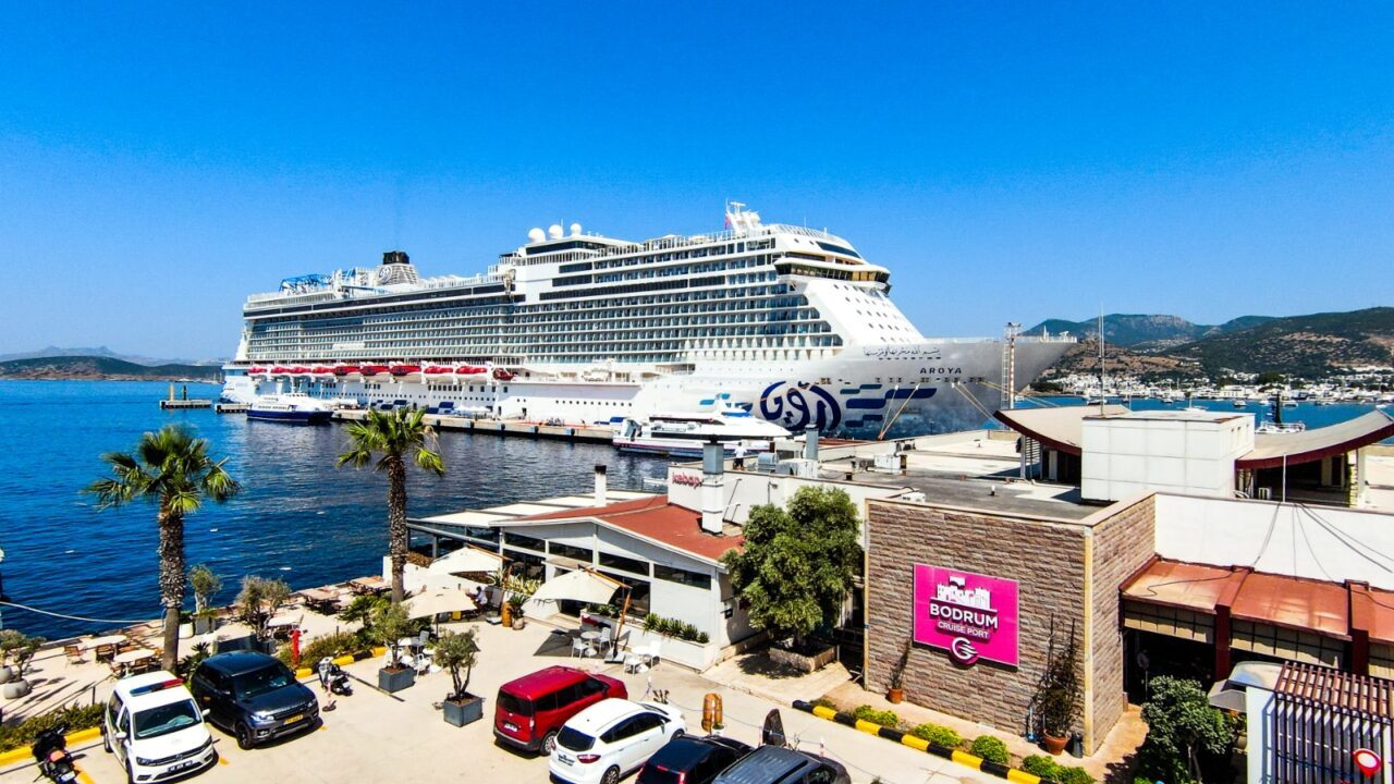 MUĞLA (AA) – Muğla'nın Bodrum ilçesine ilk kez gelen AROYA