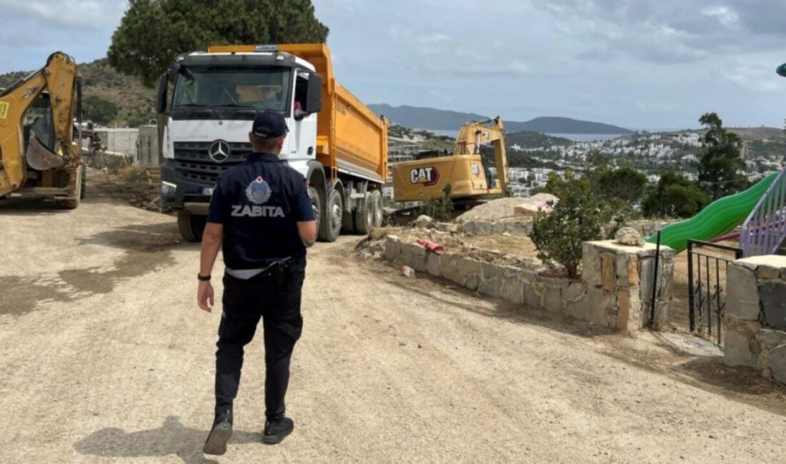 MUĞLA (AA) – Muğla'nın Bodrum ilçesinde inşaat yasaklarına uymayanlar hakkında