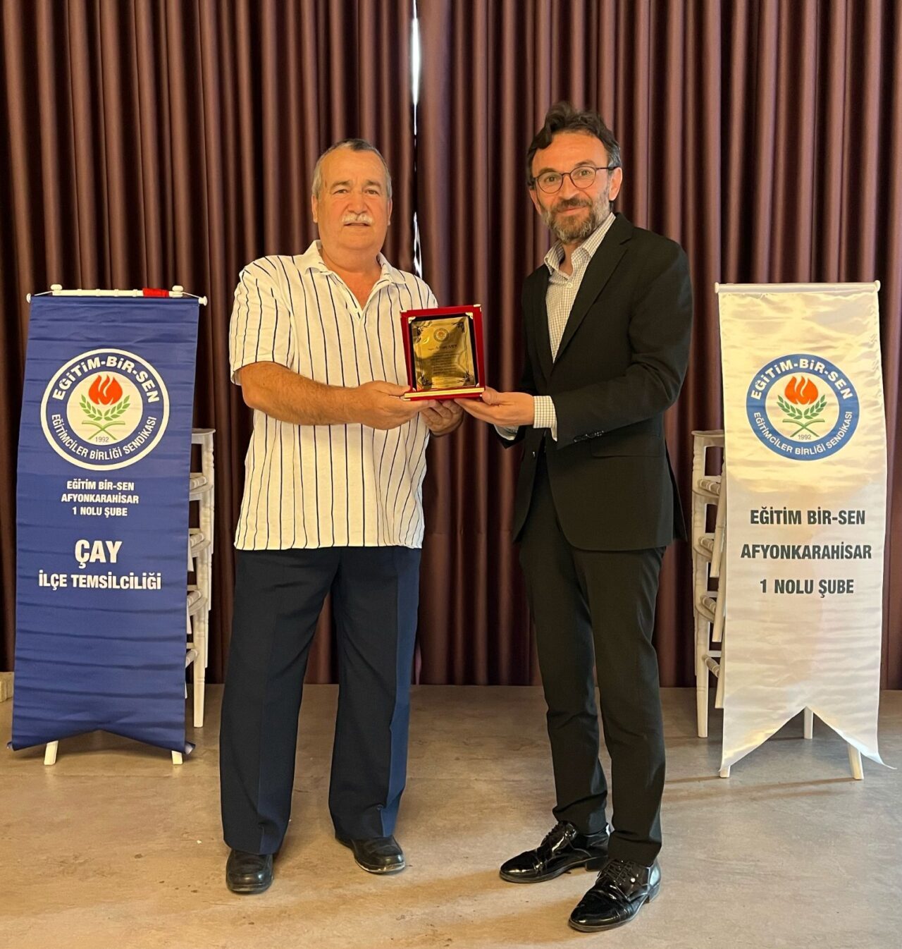 AFYONKARAHİSAR (AA) – Çay'da Eğitim Bir-Sen İlçe Temsilciliği tarafından birlik