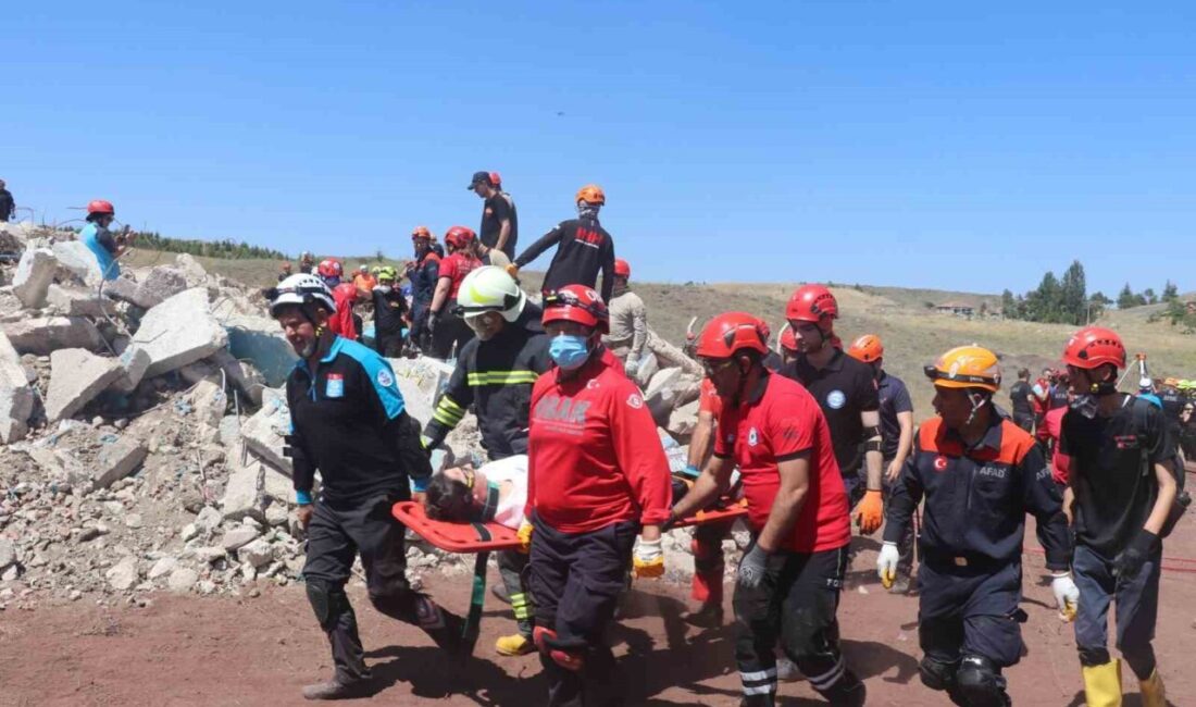 Eskişehir’de AFAD-RED senaryosu çerçevesinde ’Çoklu Afet Müdahale Masabaşı Tatbikatı’ gerçekleştirildi.