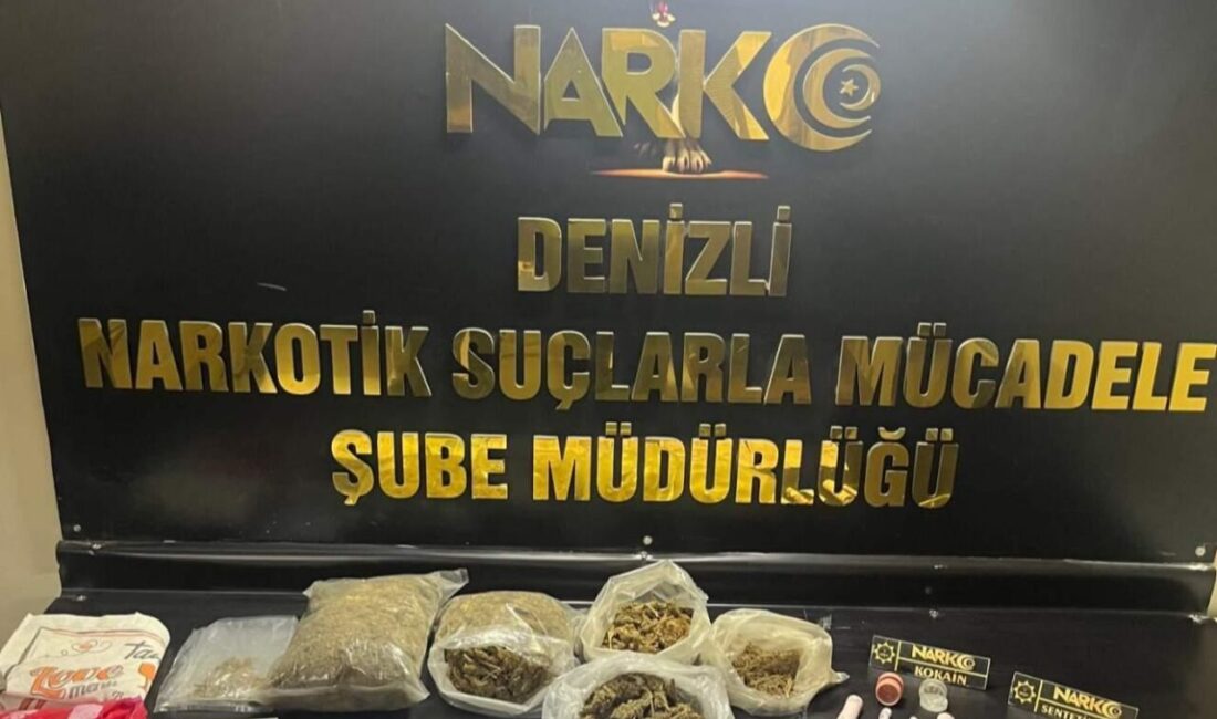 DENİZLİ (AA) – Denizli'de uyuşturucu operasyonunda gözaltına alınan şüpheli tutuklandı.