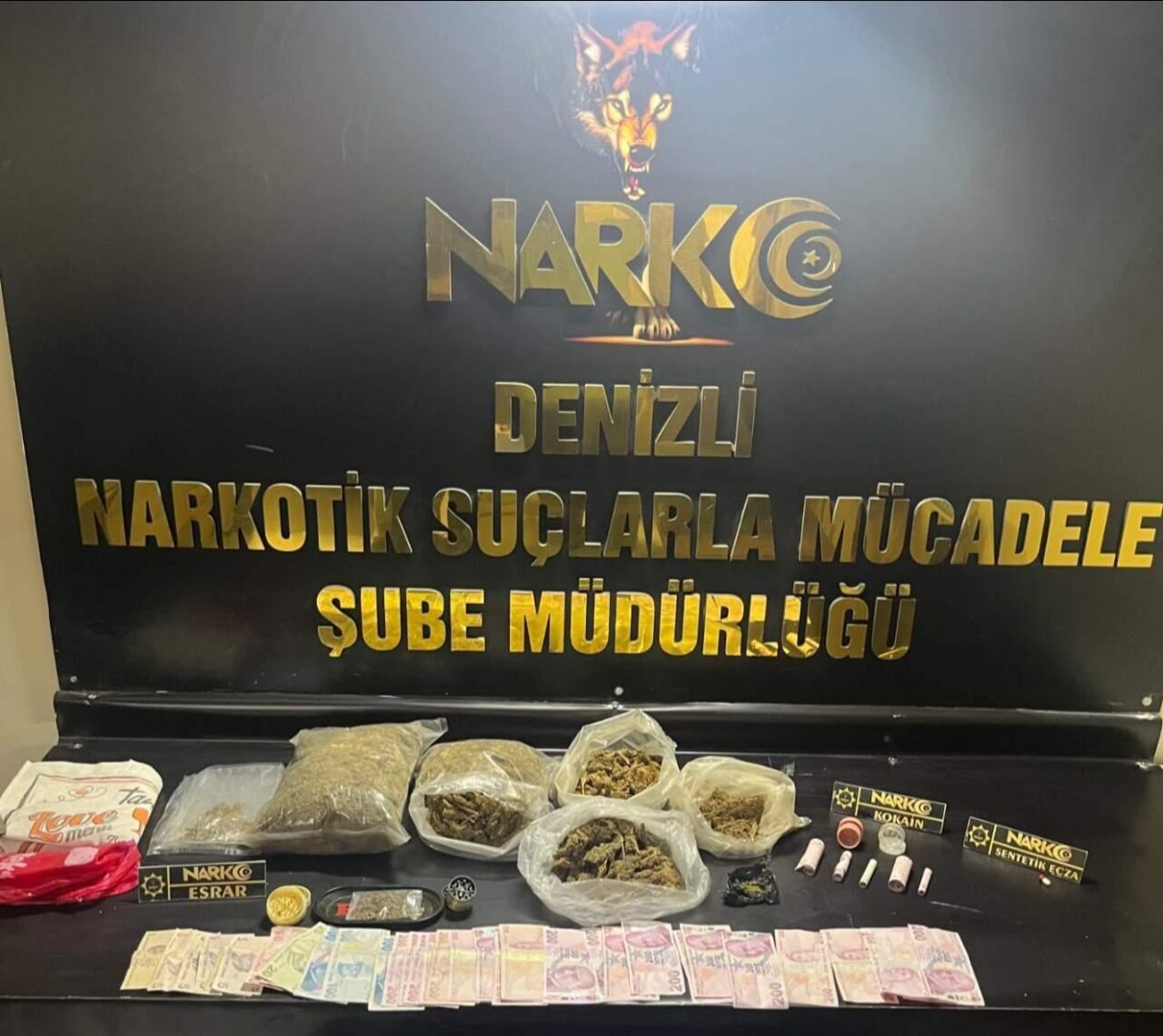 DENİZLİ (AA) – Denizli'de uyuşturucu operasyonunda gözaltına alınan şüpheli tutuklandı.