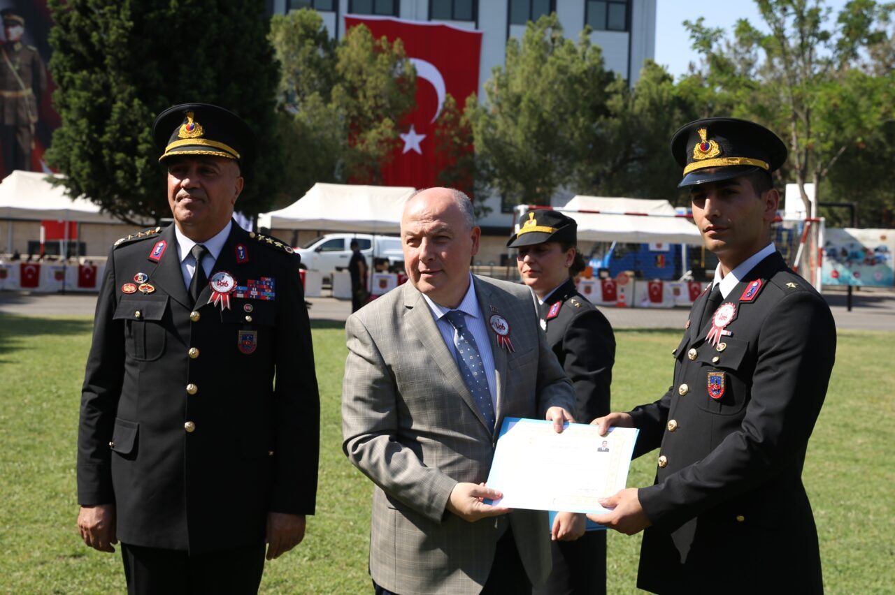DENİZLİ (AA) – Denizli'de, jandarma teşkilatının 186. kuruluş yıl dönümü