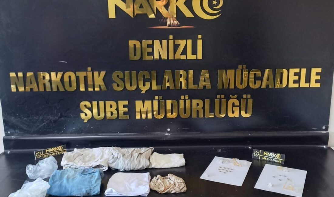 DENİZLİ (AA) – Denizli'de midesinde kapsül halinde uyuşturucu tespit edilen
