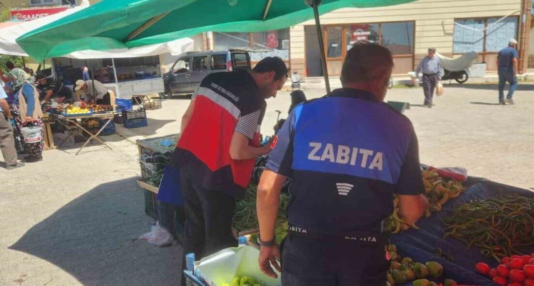 Kütahya’nın Dumlupınar ilçesinde İlçe Tarım Orman Müdürlüğü ve belediye zabıta