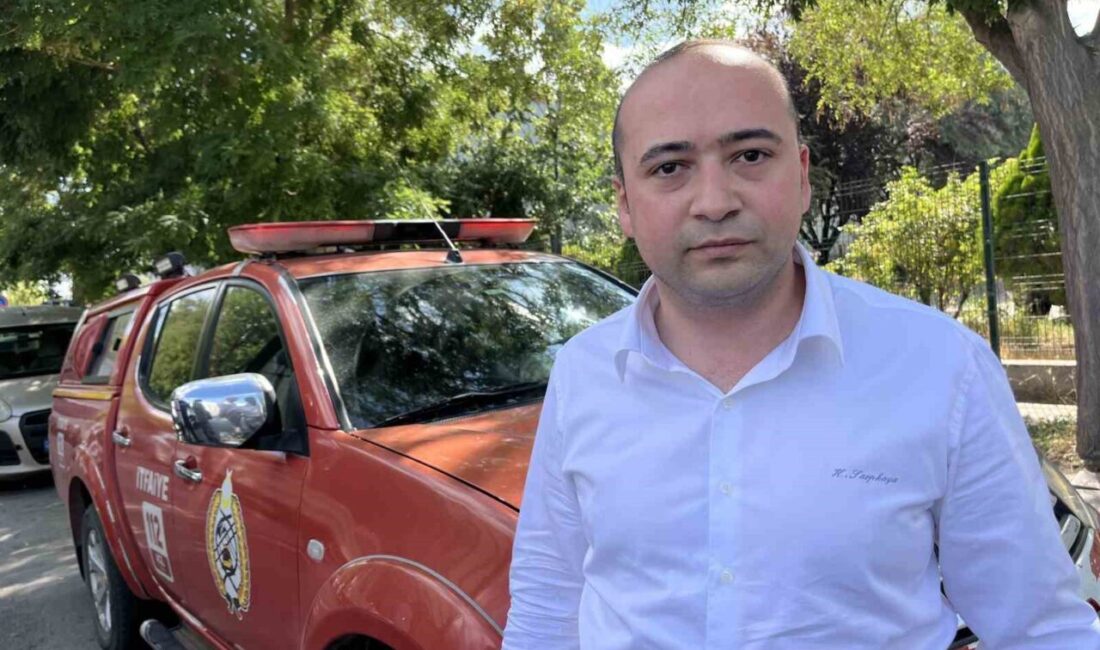Eskişehir’de faaliyet gösteren bir fabrikanın marangozhane bölümündeki depoda, kartonlardan kaynaklandığı