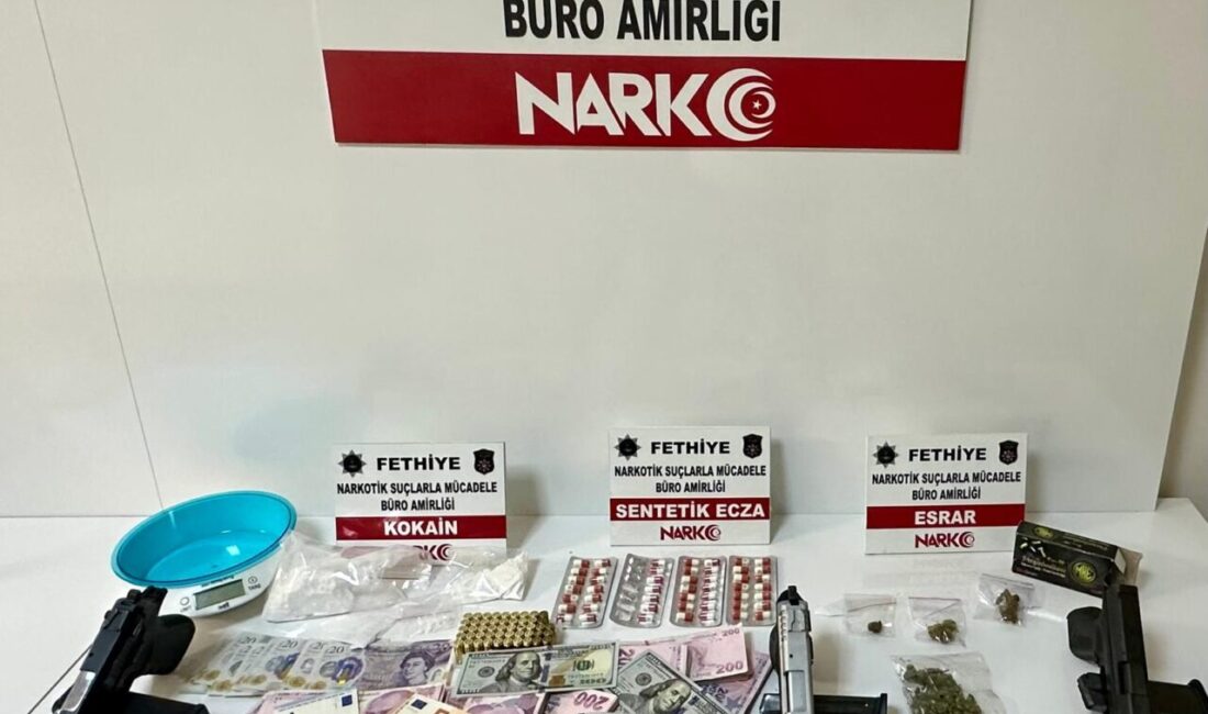 MUĞLA (AA) – Muğla'nın Fethiye ilçesinde iklimlendirme sistemiyle uyuşturucu üreten