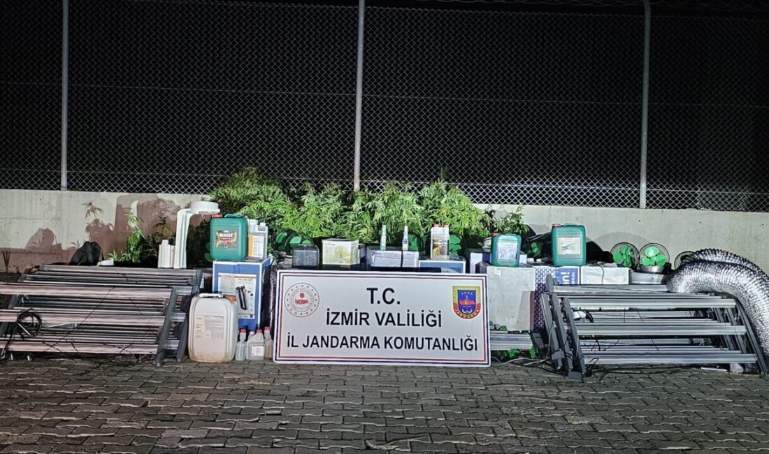 İZMİR (AA) – İzmir'in Seferihisar ilçesinde uyuşturucu operasyonunda yakalanan zanlı