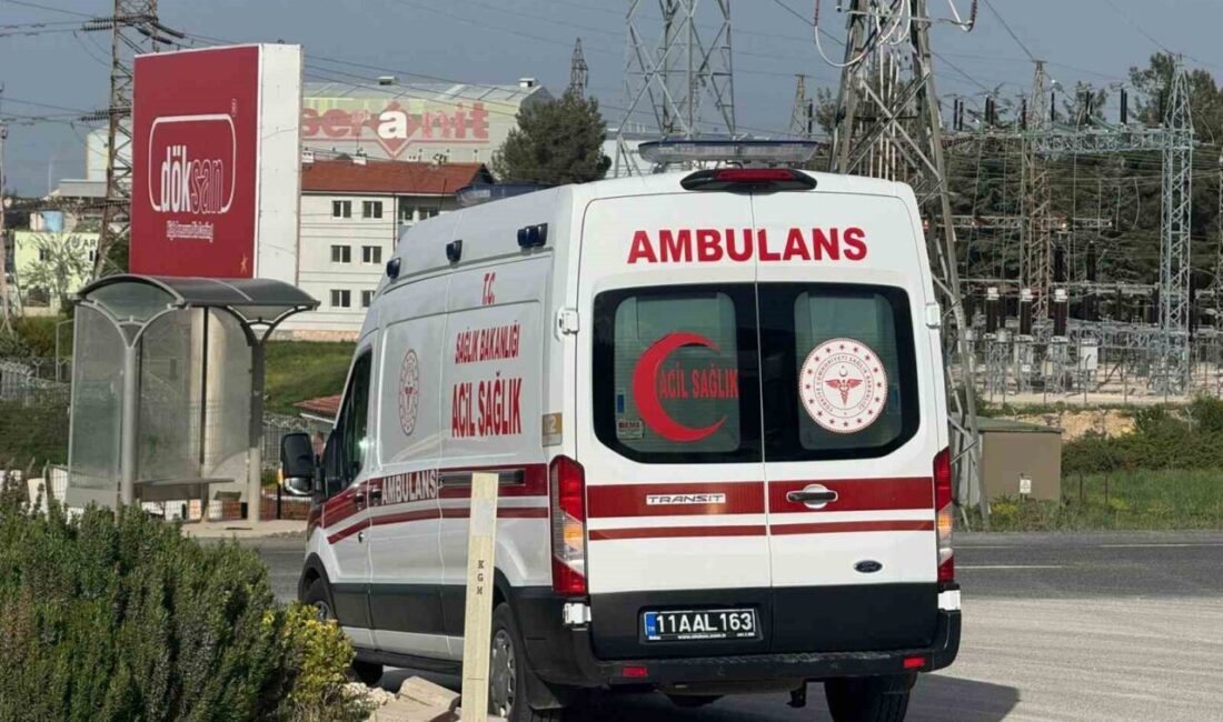 Bilecik’te ’Kaza Kavşağı’ olarak adlandırılan 1. OSB. kavşağında yaşana trafik