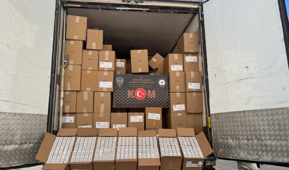 KÜTAHYA (AA) – Kütahya'da 5 milyon 980 boş makaron (filtreli