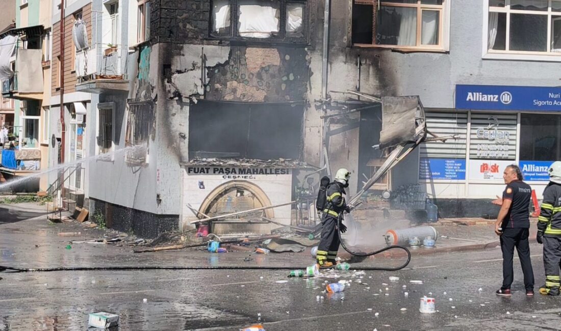 KÜTAHYA (AA) – Kütahya'da tüp satışı yapılan bir iş yerinde
