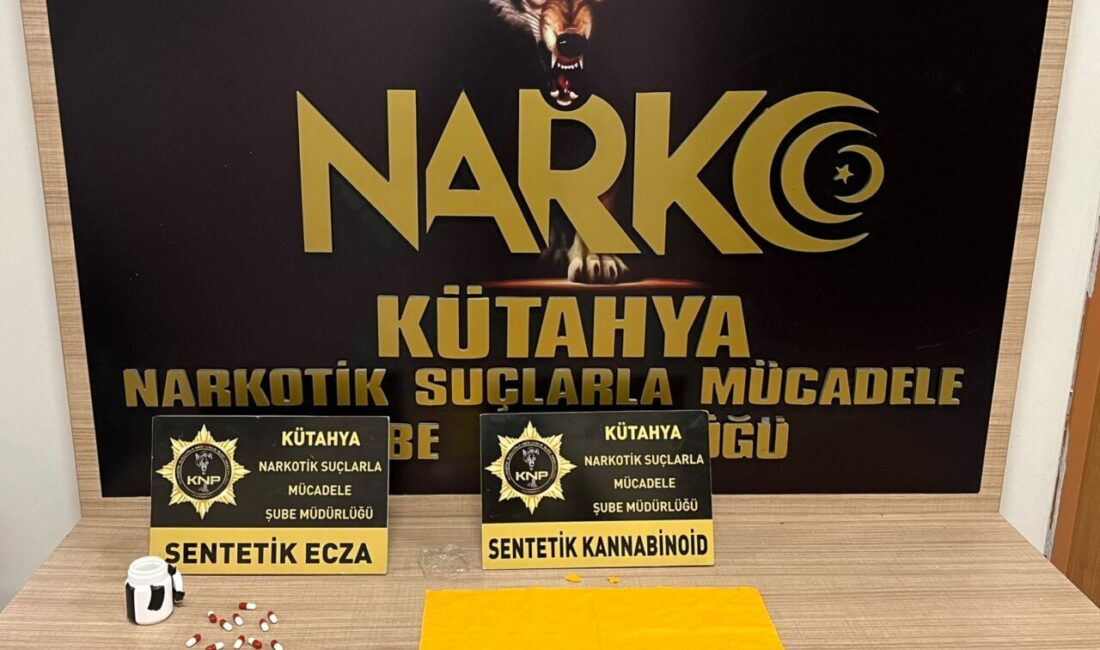 KÜTAHYA (AA) – Kütahya'da, uyuşturucu ticareti yaptıkları iddiasıyla gözaltına alınan