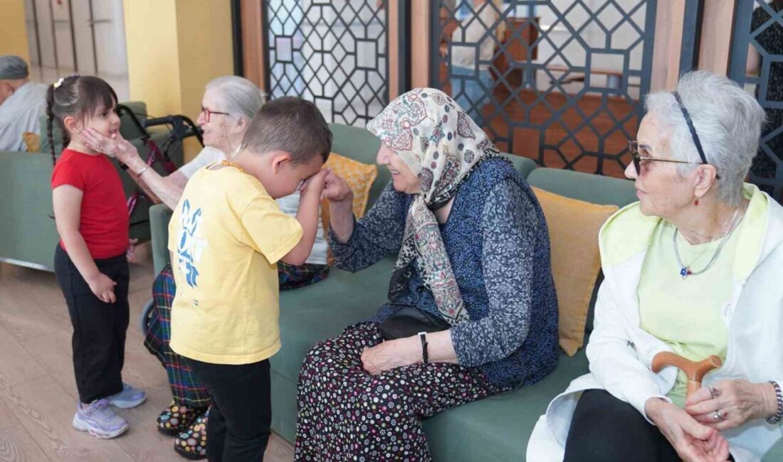 Tepebaşı Belediyesi İsmail Hakkı Tonguç Erken Çocukluk Eğitim Merkezi’ndeki çocuklar,