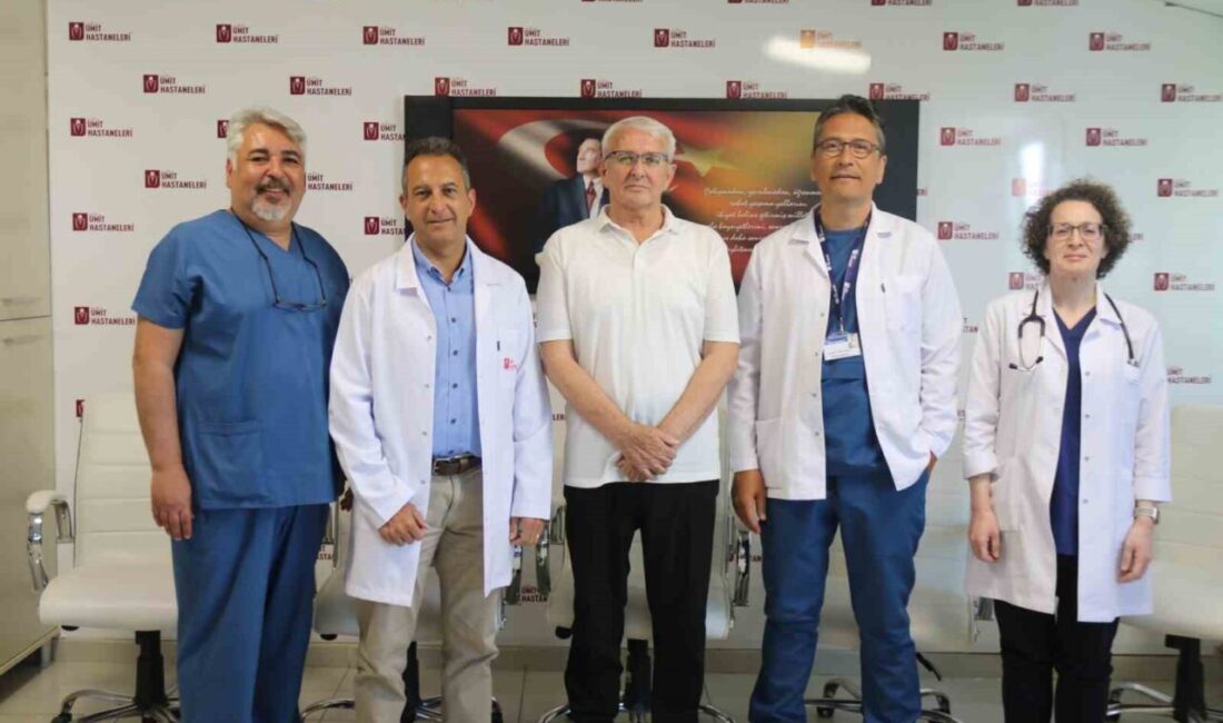 Eskişehir Özel Ümit Hastanesi’nde mesane tümörü tanısı konulan 59 yaşındaki