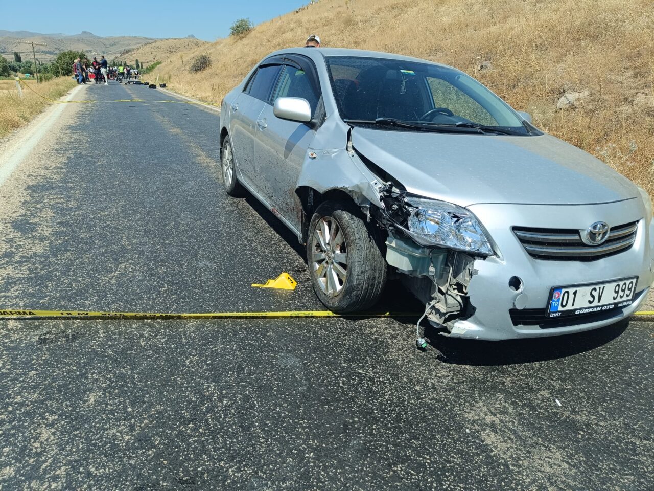 AFYONKARAHİSAR (AA) – Afyonkarahisar'ın Şuhut ilçesinde otomobille çarpışan üç tekerlekli