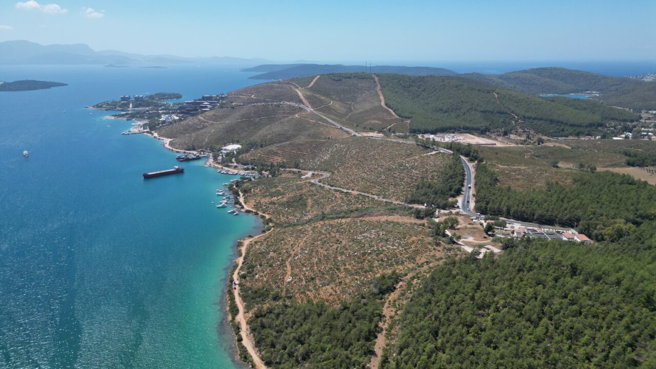 MUĞLA (AA) – Muğla'nın Bodrum ilçesine bağlı Güvercinlik Mahallesi'nde 4