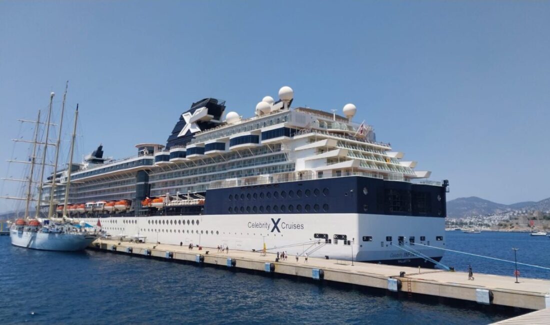 MUĞLA (AA) – Muğla'nın Bodrum ilçesine, "Celebrity Infinity" ve "Star