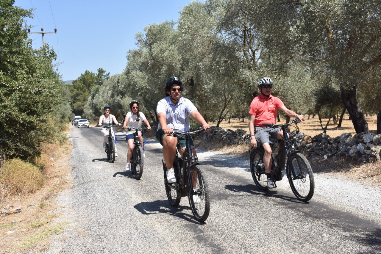 MUĞLA (AA) – Muğla'nın Bodrum ilçesine yolcu gemileriyle gelen turistler,