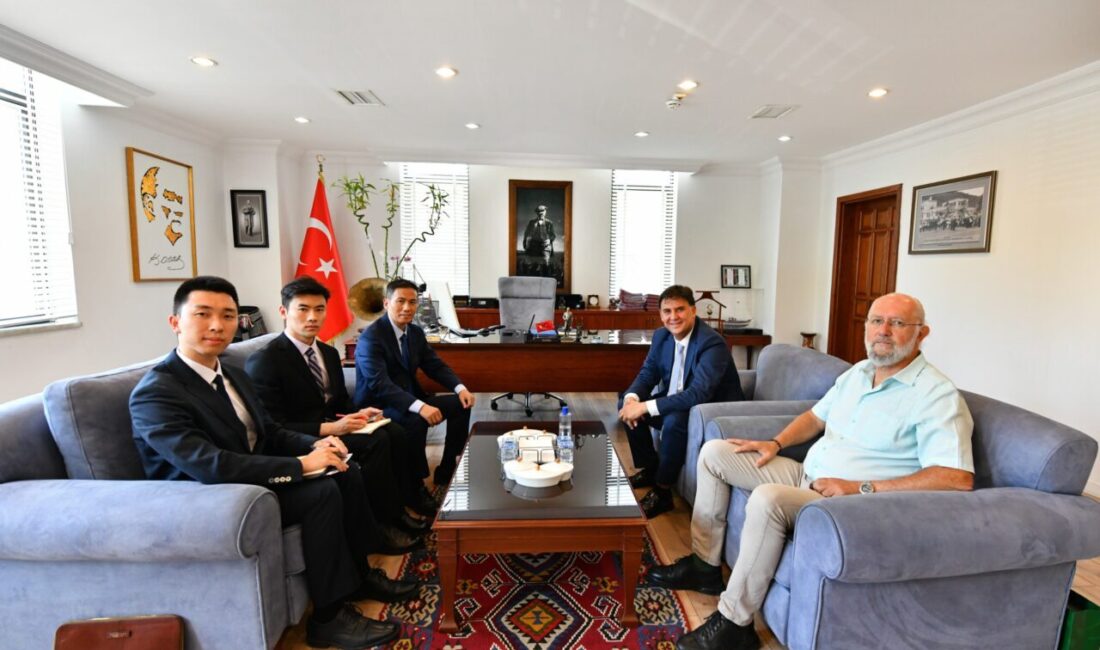 MUĞLA (AA) – Çin Halk Cumhuriyeti Ankara Büyükelçiliği'nden bir heyet,