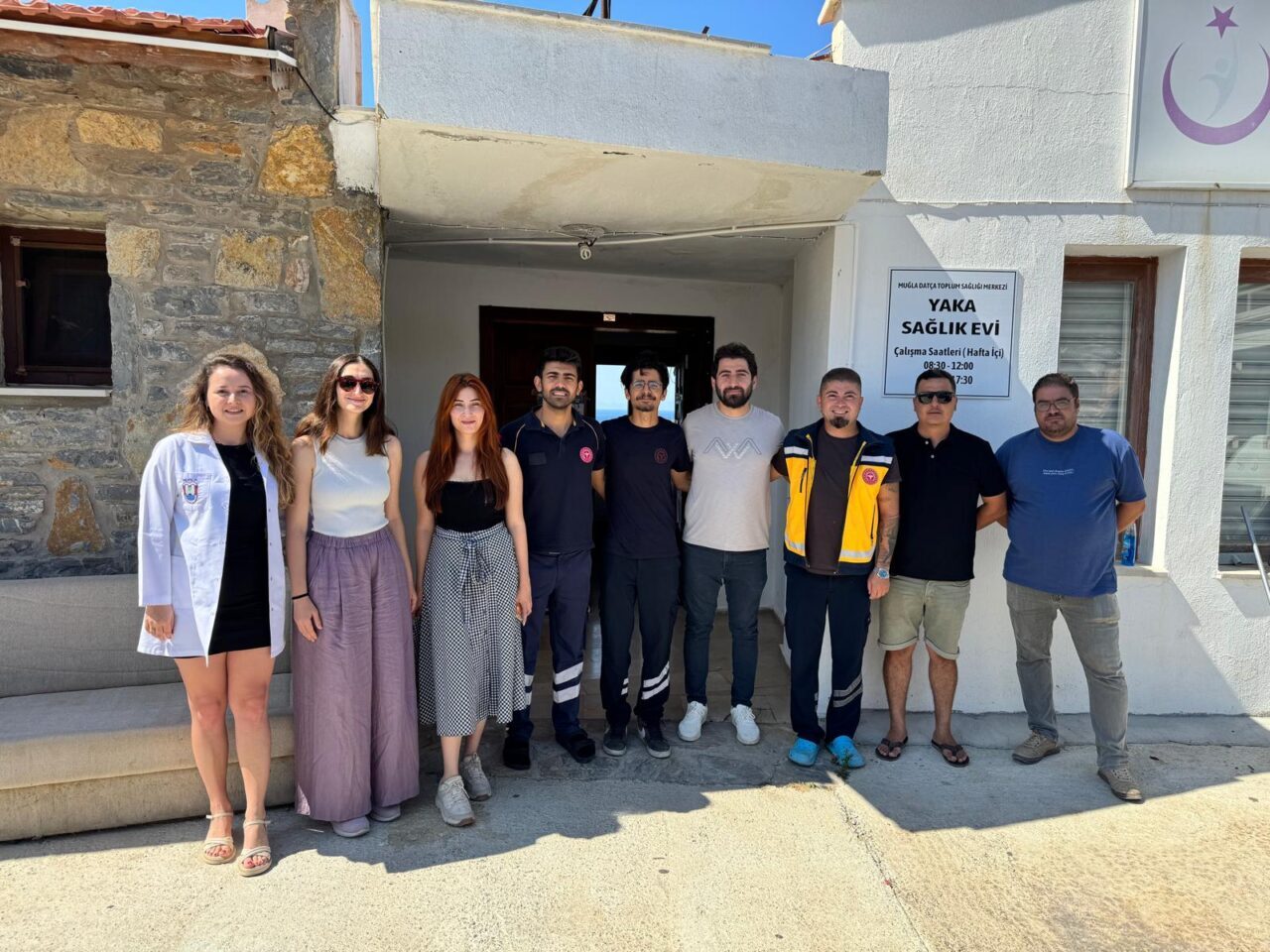 MUĞLA (AA) – Datça ilçesinde tatilciler için turizm polikliniği açıldığı