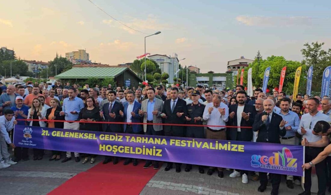 Kütahya’nın Gediz ilçesinde, yöresel lezzeti ve kültürel zenginliğiyle öne çıkan