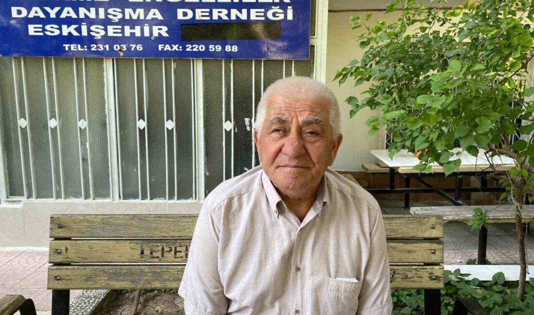 Eskişehir’de faaliyet gösteren Görme Engelliler Dayanışma Derneği (GÖRSEM) Başkanı Selahattin
