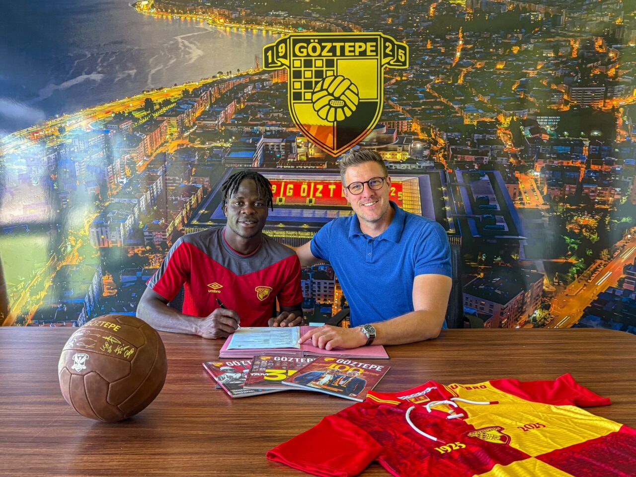 İZMİR (AA) – Trendyol Süper Lig ekiplerinden Göztepe, Beninli hücum