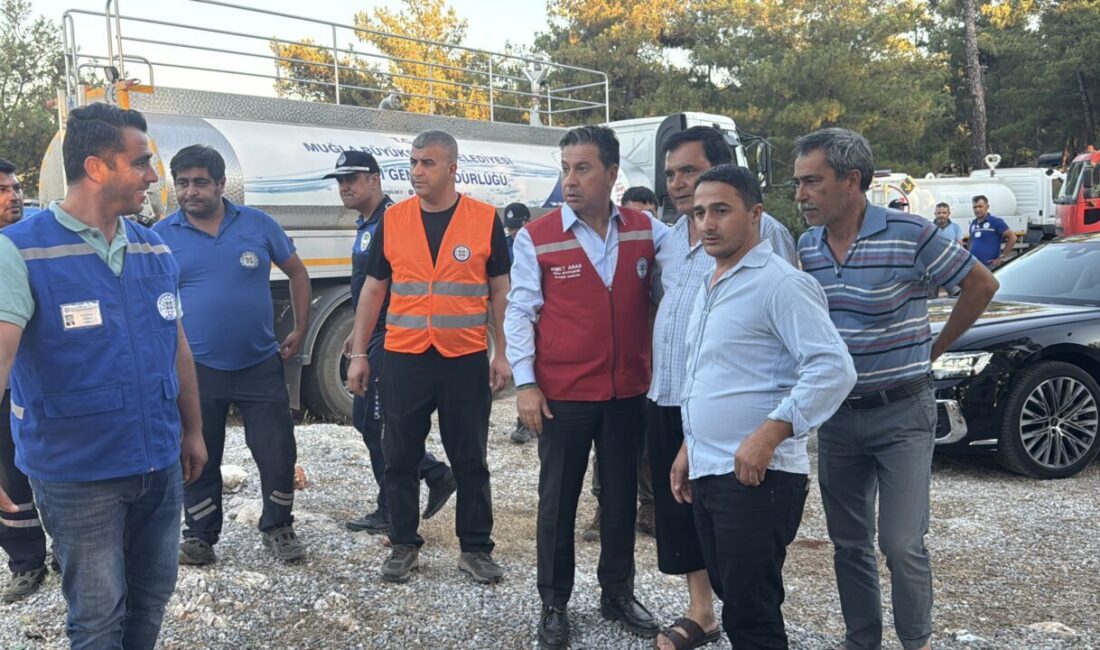 - YANGININ KONTROL ALTINA ALINMASI VE BÜYÜKŞEHİR BELEDİYE BAŞKANININ AÇIKLAMASI