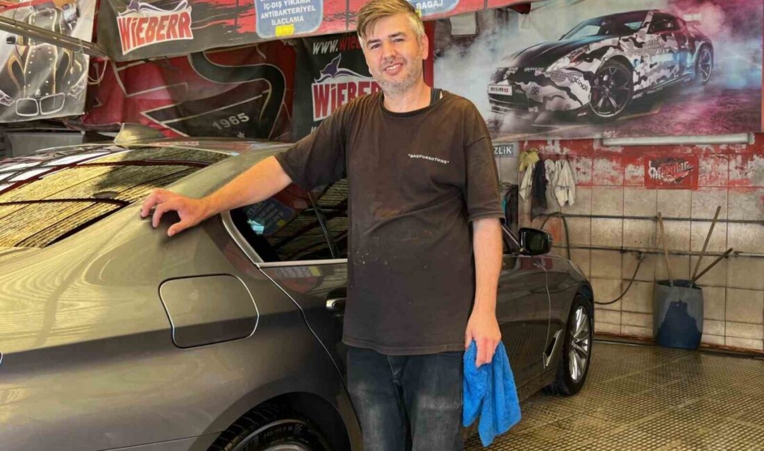 Eskişehir’de oto yıkama sektöründe hizmet veren Fahri Toğrul, gurbetçilerin Türkiye’deki