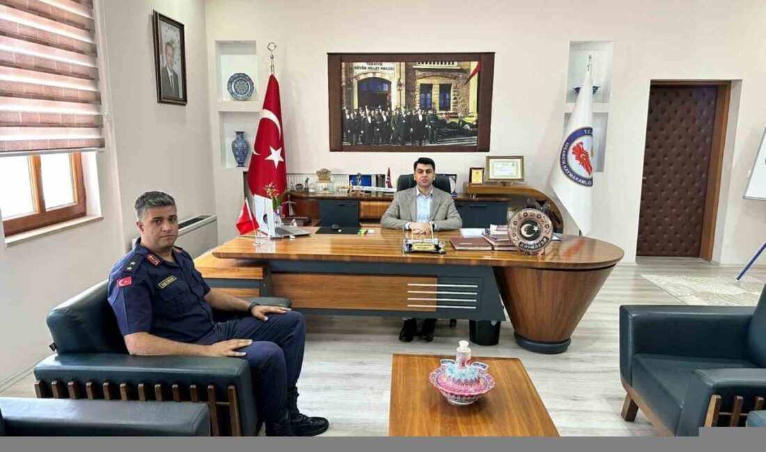 İlçe Jandarma Komutanı olarak Hisarcık’a atanan Jandarma Üsteğmen Kaan Nayman