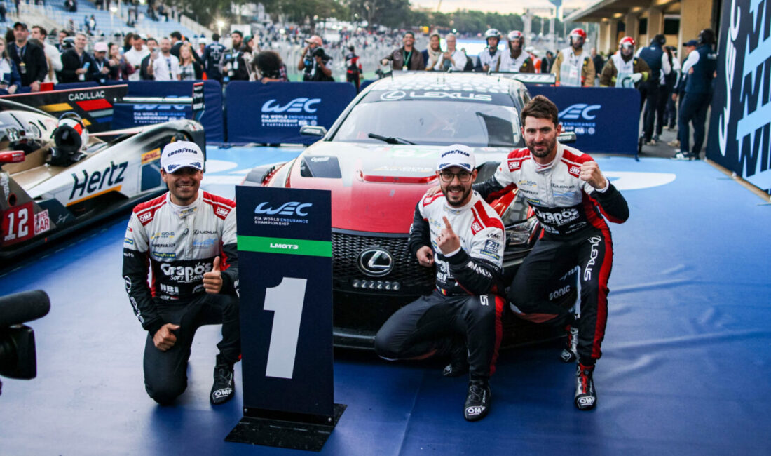 İSTANBUL (AA) – Lexus'un "RC F LMGT3" yarış aracı, 2025