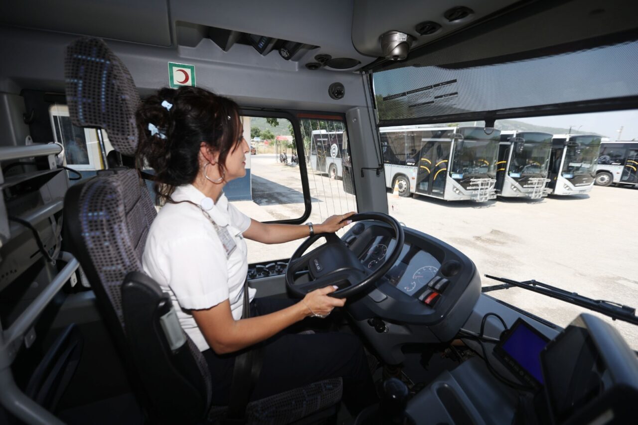 MUĞLA (AA) – Muğla'da şehir içi toplu taşımada görev yapan