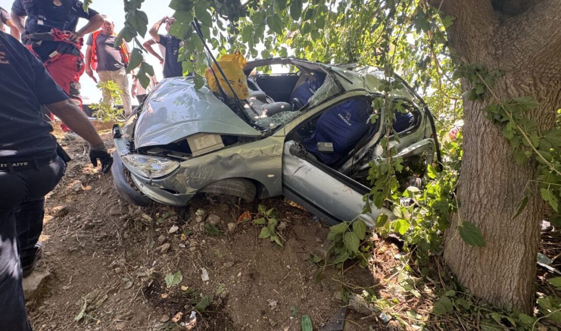 MUĞLA (AA) – Muğla'nın Fethiye ilçesinde otomobilin şarampole devrilmesi sonucu