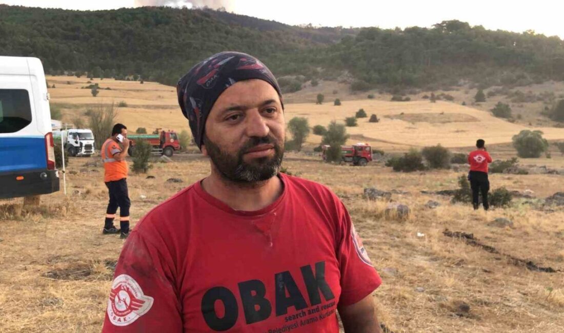 Odunpazarı Arama Kurtarma (OBAK) Ekip Lideri Ercan Temel, Eskişehir’in Seyitgazi