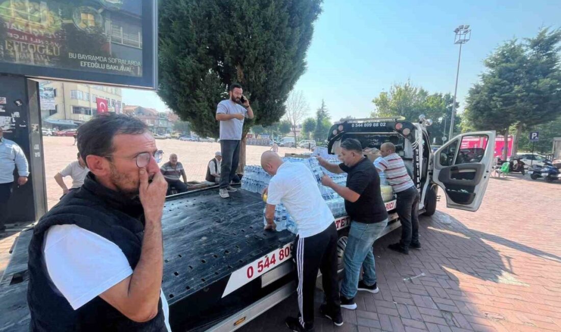 Kütahya’nın Tavşanlı ilçesi sakinleri, dün Bursa’nın Harmancık ilçesi yakınlarında çıkan