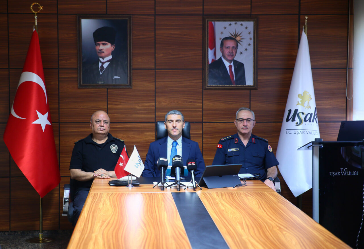 UŞAK (AA) – Uşak Valisi Naci Aktaş, "İlimizde 1 Haziran'dan