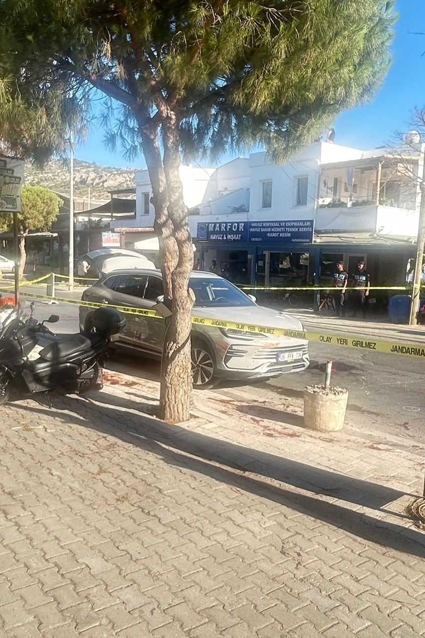 MUĞLA (AA) – Muğla'nın Bodrum ilçesinde, yol verme tartışması nedeniyle