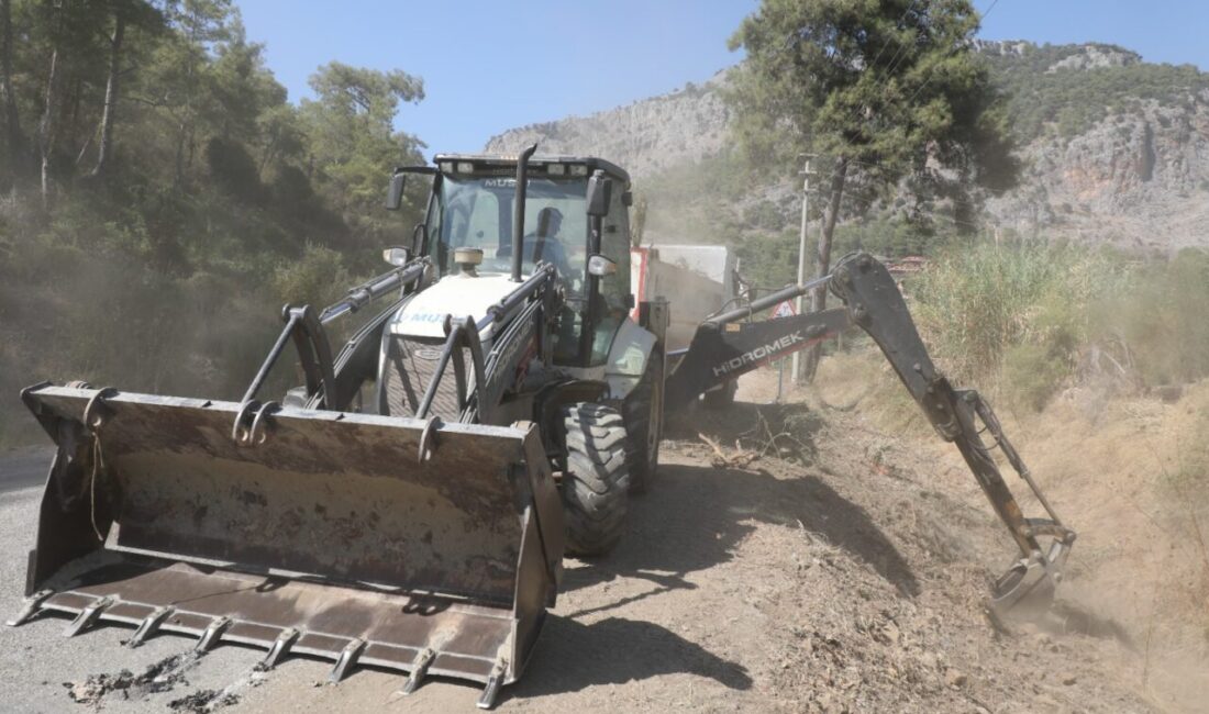 MUĞLA (AA) – Fethiye'ye bağlı Göcek Mahallesi'nde içme suyu altyapısının