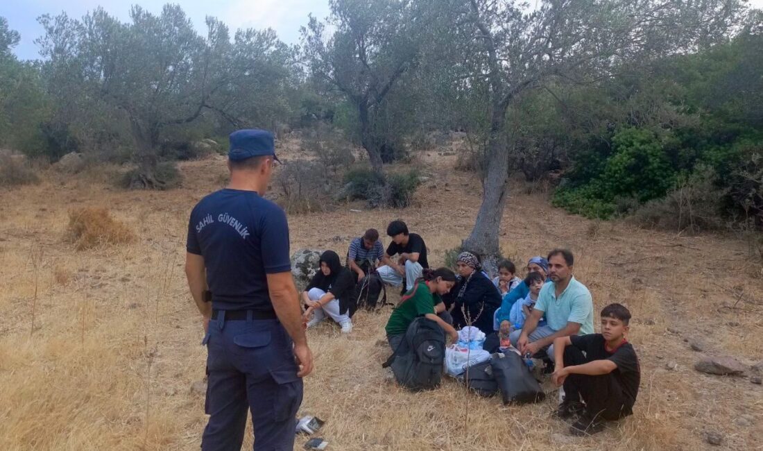 İZMİR (AA) – İzmir'in Seferihisar ilçesi açıklarında 13 düzensiz göçmen