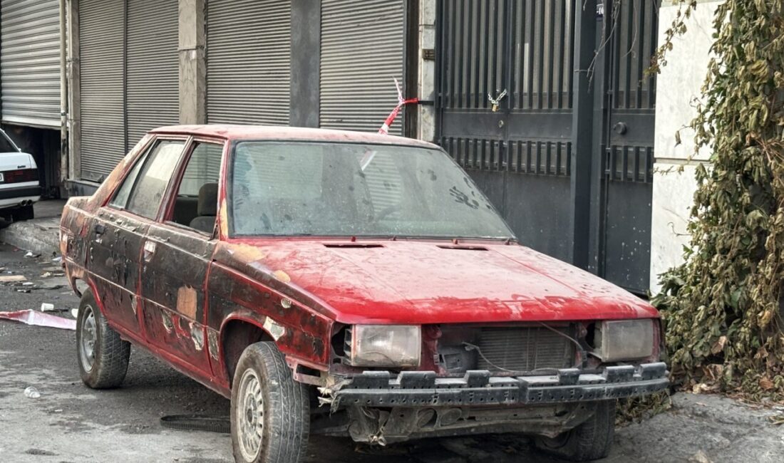 İZMİR (AA) – İzmir'in Karabağlar ilçesinde çöp biriktirilen bir alanda