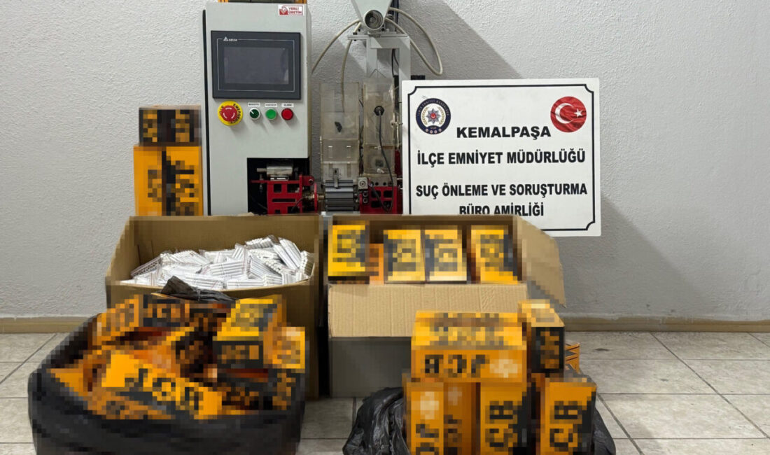 İZMİR (AA) – Kemalpaşa'da kaçakçılık operasyonunda 4 şüpheli gözaltına alındı.