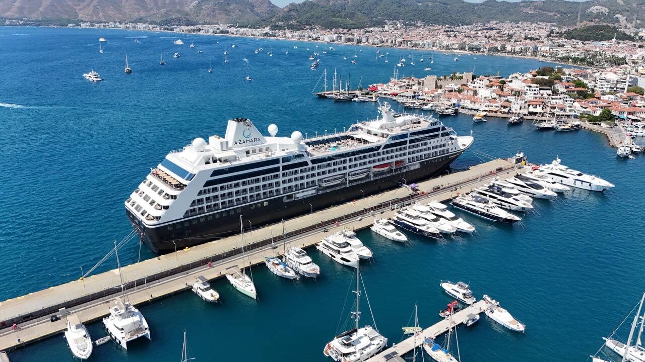 MUĞLA (AA) – Muğla'nın Marmaris ilçesine "Club Med 2" ve