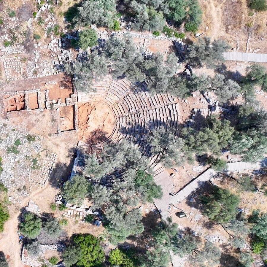 MUĞLA (AA) – Muğla'nın Marmaris ilçesindeki Kedreai Antik Kenti'nde 2025