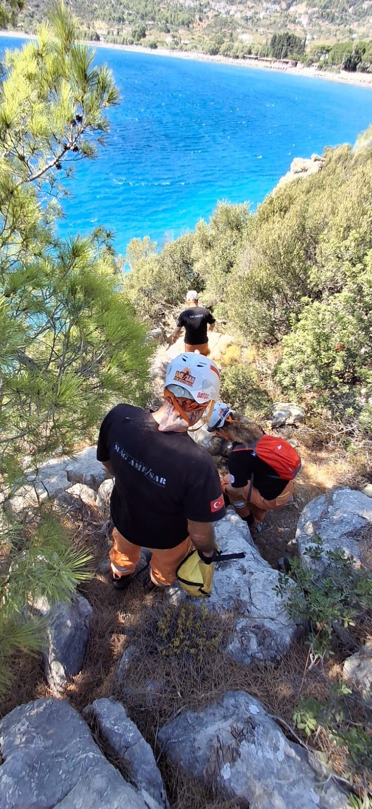 MUĞLA (AA) – Muğla'da Mahalle Afet Gönüllüleri Acil Müdahale ekipleri,